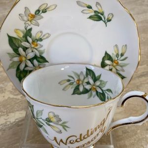 English Bone China Wedding Anniversary Narcissus Flower